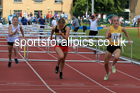 Womens Under-17s and Girls Under-15s Hurdles, 2022 Northern Inter Counties U17s and U15s Track and Field, York, Thursday, June 2nd. Photo: David T. Hewitson/Sports for All Pics